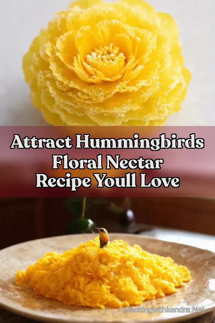 Attract Hummingbirds Floral Nectar Recipe Youll Love