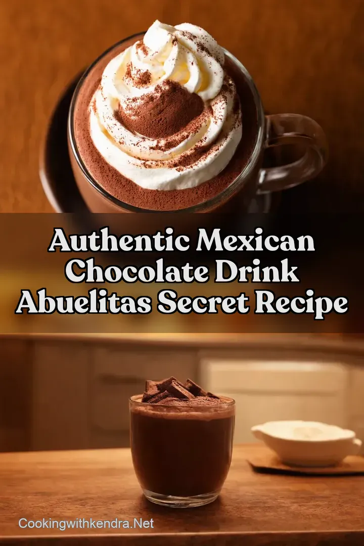 Authentic Mexican Chocolate Drink Abuelitas Secret Recipe : PIN FOR LATER Authentic Mexican Chocolate Drink Abuelitas Secret Recipe