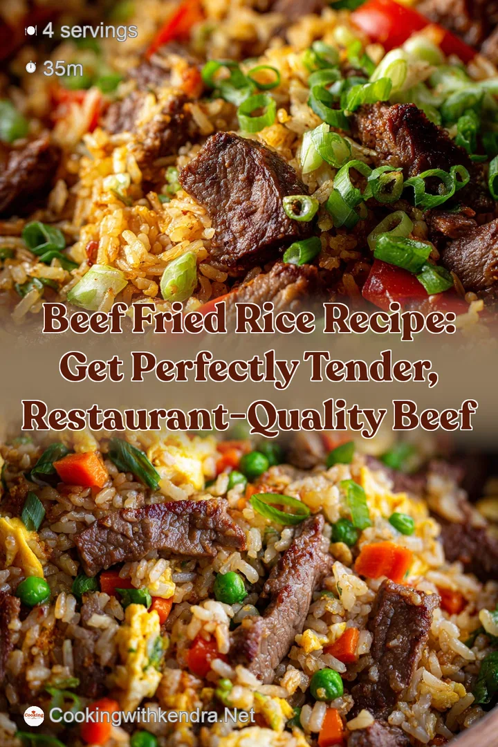 Beef Fried Rice Recipe: Get Perfectly Tender Restaurant-Quality Beef
