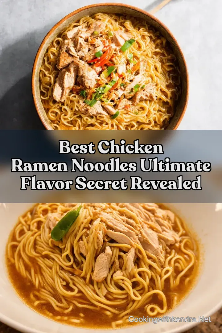Best Chicken Ramen Noodles Ultimate Flavor Secret Revealed