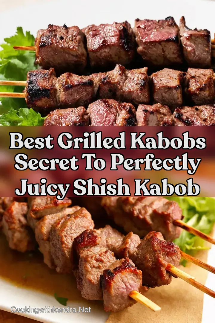 Best Grilled Kabobs Secret To Perfectly Juicy shish kabob