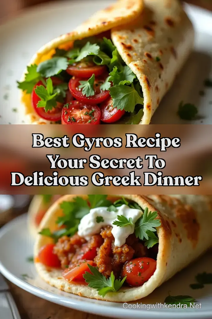 Best Gyros Recipe Your Secret to Delicious Greek Dinner
