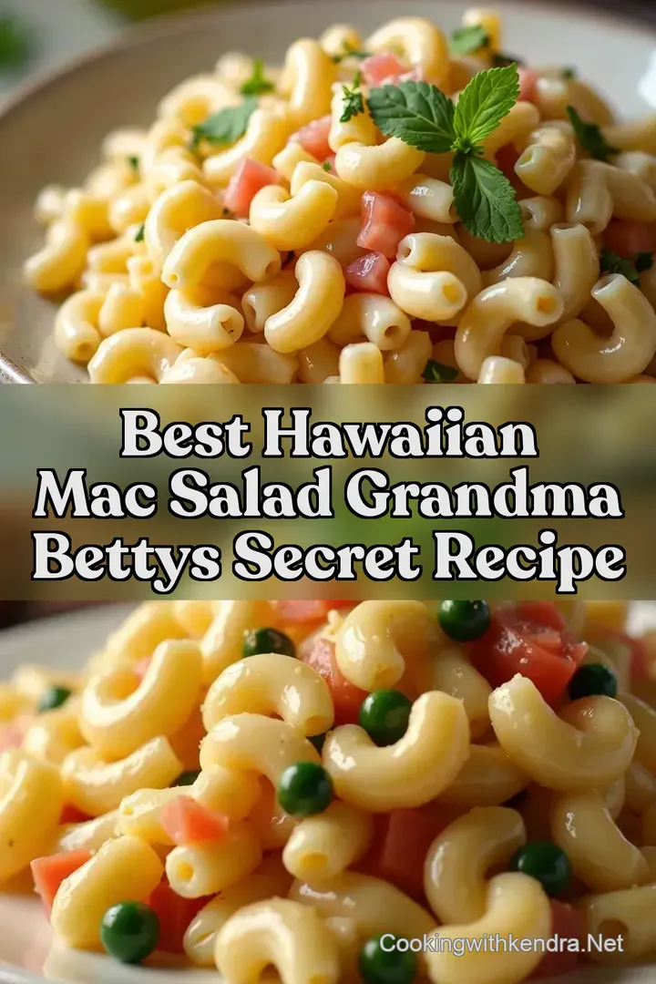 Best Hawaiian Mac Salad Grandma Bettys Secret Recipe