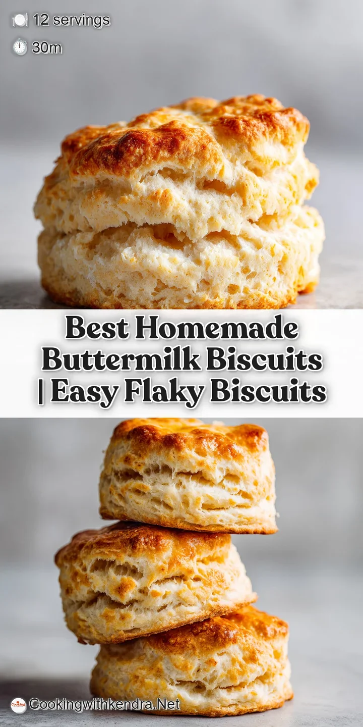 Close-up of a warm buttermilk biscuit; flaky layers and a slightly cracked top create a mouthwatering, rustic appearance.