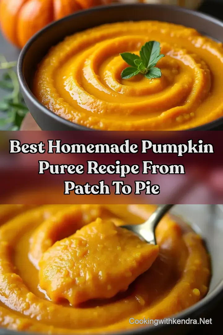 Best Homemade Pumpkin Puree Recipe From Patch to Pie