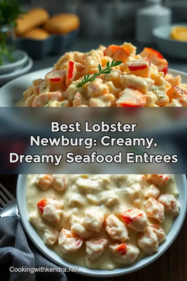 Best Lobster Newburg: Creamy Dreamy Seafood Entrees