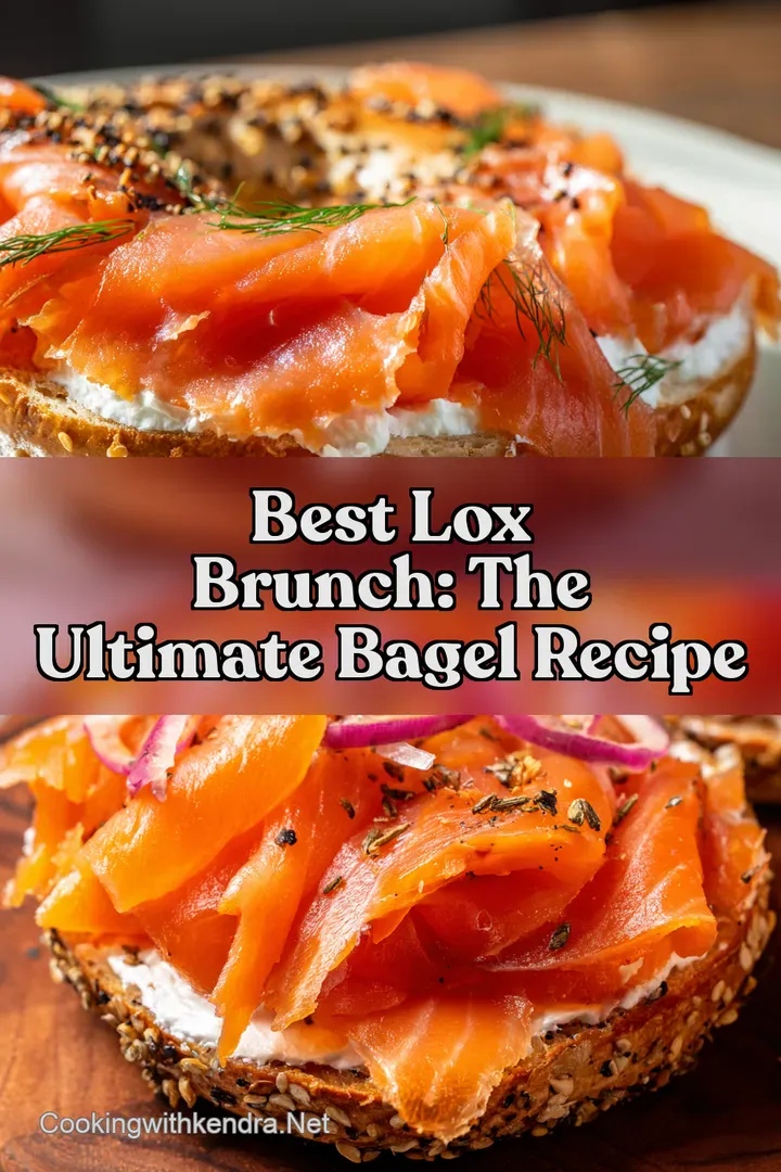 Best Lox Brunch: The Ultimate Bagel Recipe : PIN FOR LATER Best Lox Brunch: The Ultimate Bagel Recipe