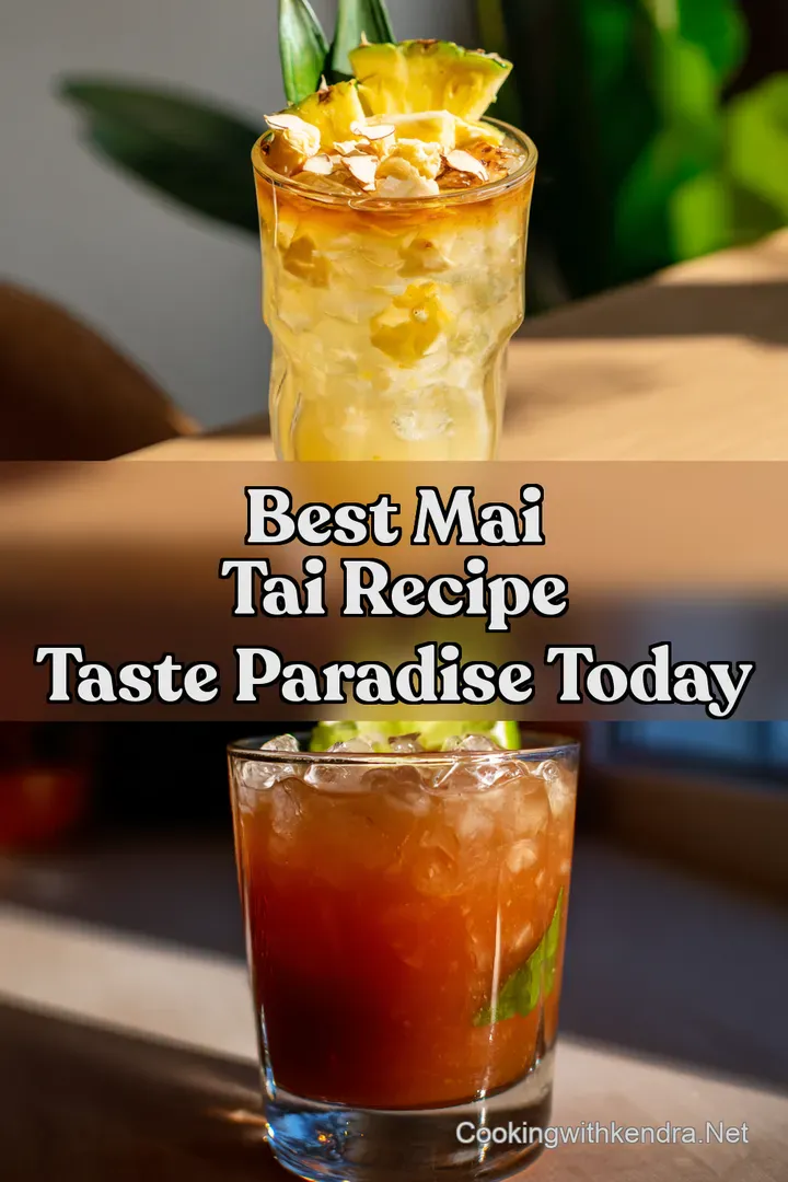 Best Mai Tai Recipe Taste Paradise Today