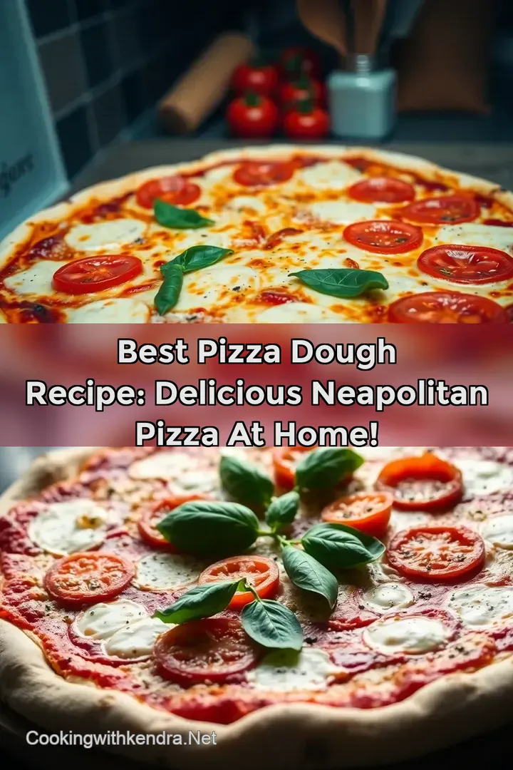 Best Pizza Dough Recipe: Delicious Neapolitan Pizza At Home!
