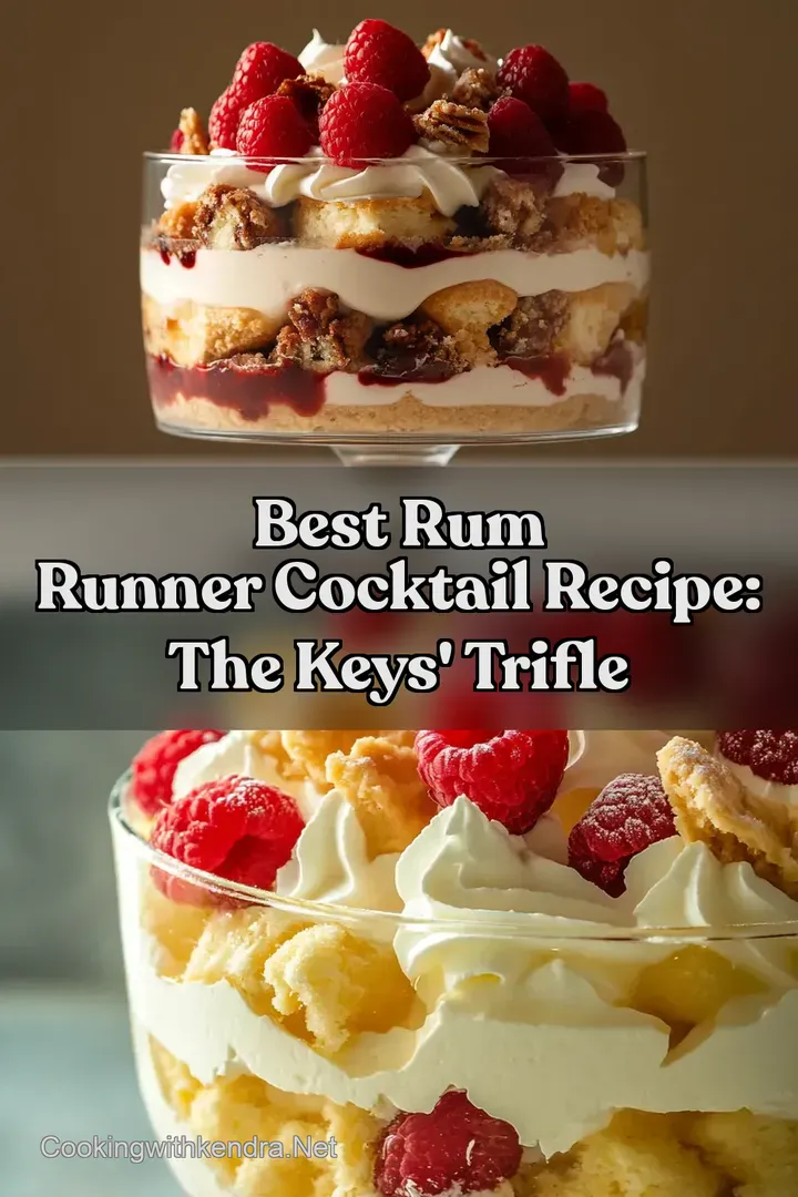 Best Rum Runner Cocktail Recipe: The Keys Trifle