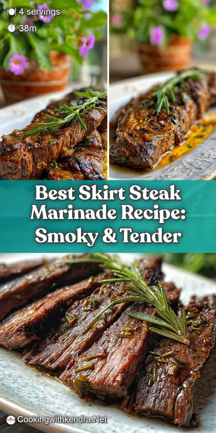 Close-up of grilled skirt steak, showcasing its caramelized crust and juicy interior, hinting at smoky, savory deliciousness.