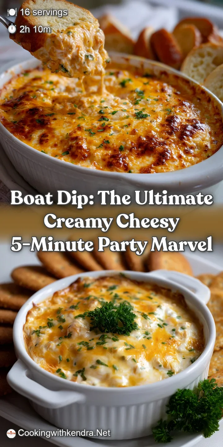 Boat Dip: The Ultimate Creamy Cheesy 5-Minute Party Marvel