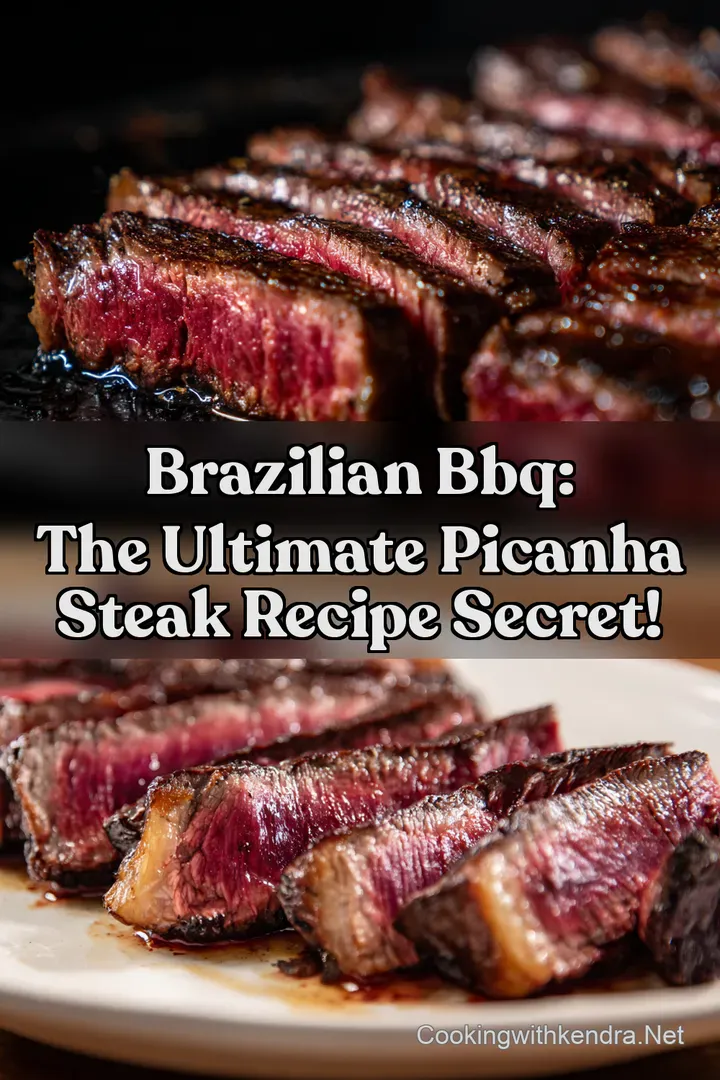 Brazilian BBQ: The Ultimate picanha steak recipe Secret! : PIN FOR LATER Brazilian BBQ: The Ultimate picanha steak recipe Secret!
