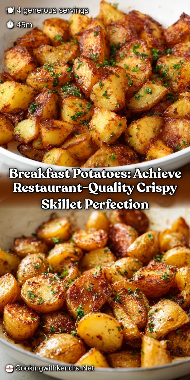 Breakfast Potatoes: Achieve Restaurant-Quality Crispy Skillet Perfection