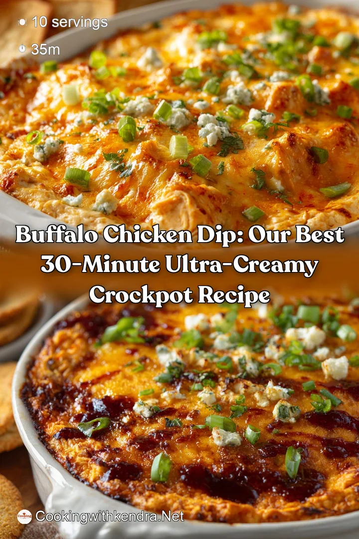 Buffalo Chicken Dip: Our Best 30-Minute Ultra-Creamy Crockpot Recipe