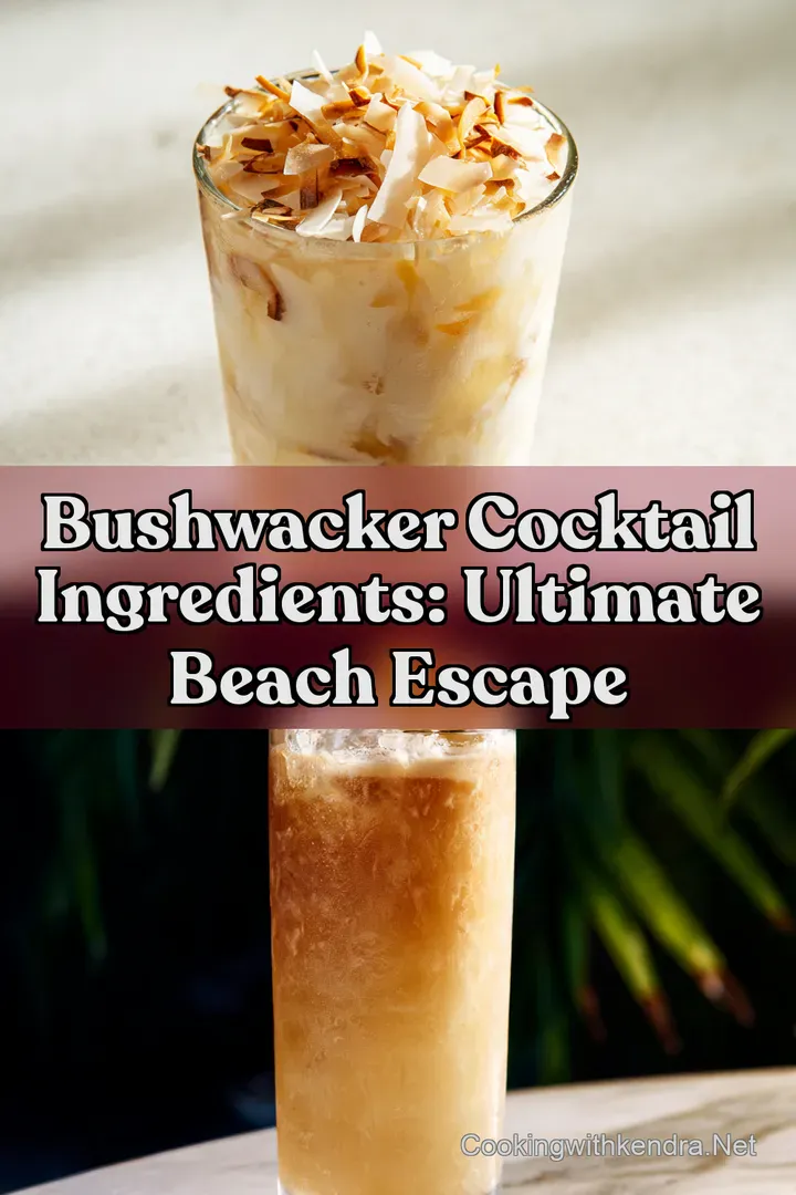 Bushwacker Cocktail Ingredients: Ultimate Beach Escape : PIN FOR LATER Bushwacker Cocktail Ingredients: Ultimate Beach Escape