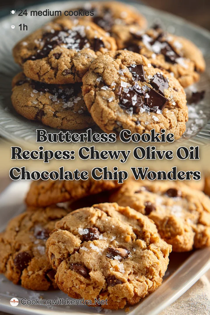 Butterless Cookie Recipes: Chewy Olive Oil Chocolate Chip Wonders