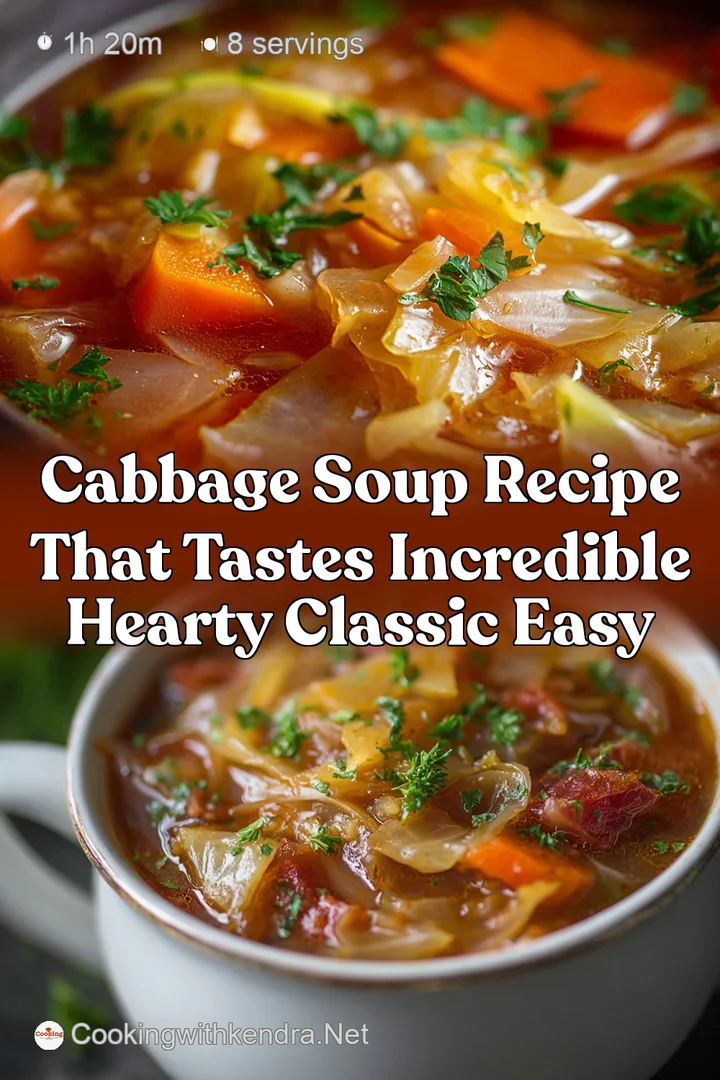 Cabbage Soup Recipe That Tastes Incredible Hearty Classic Easy