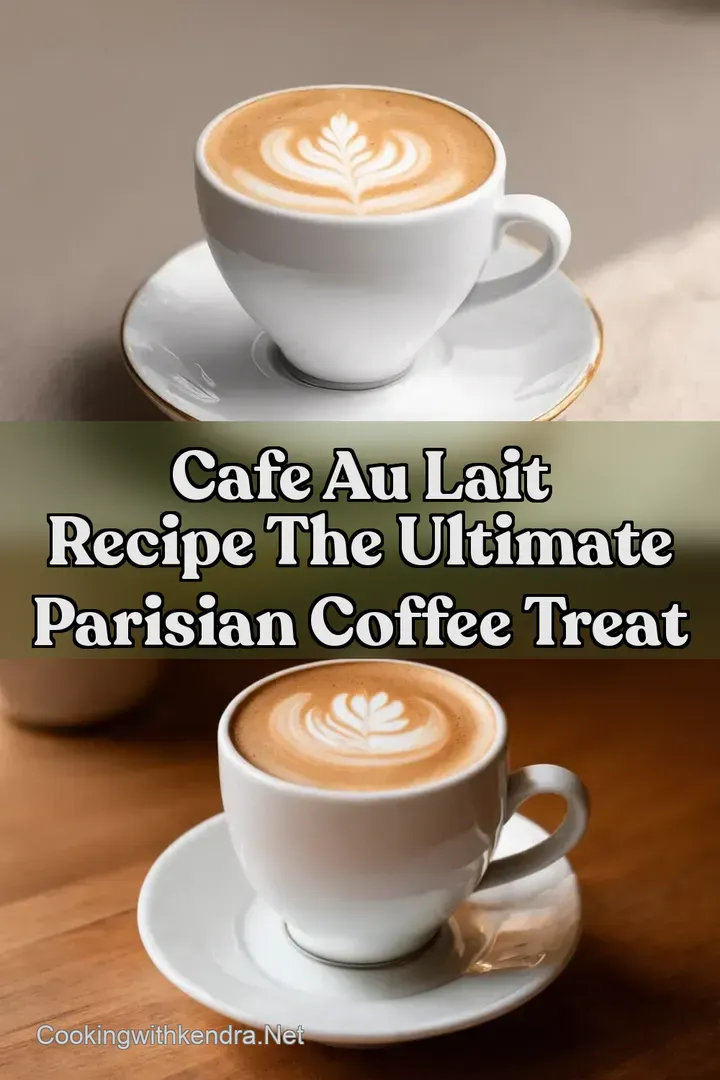 Cafe au Lait Recipe The Ultimate Parisian Coffee Treat