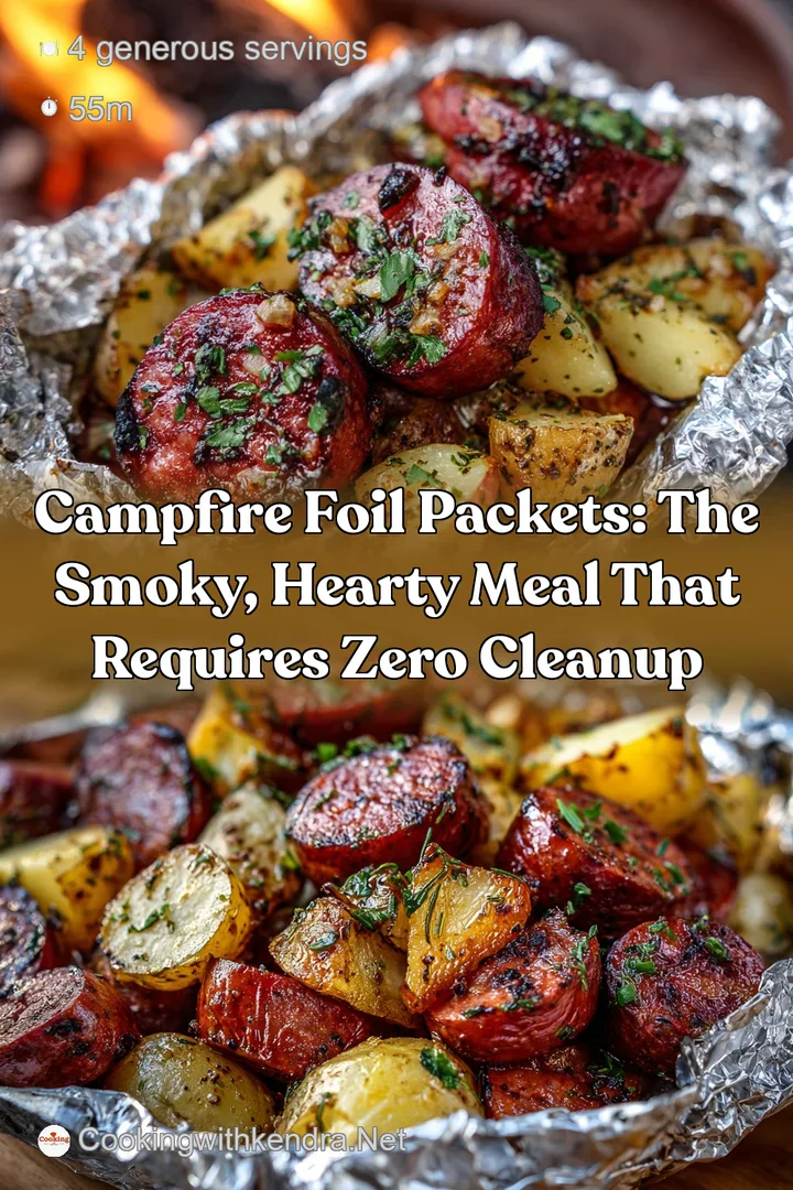 Campfire Foil Packets: The Smoky Hearty Meal That Requires Zero Cleanup