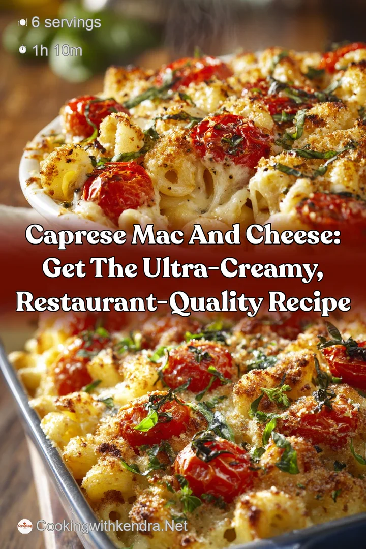 Caprese Mac and Cheese: Get the Ultra-Creamy Restaurant-Quality Recipe