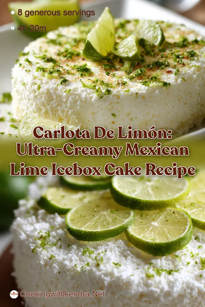 Carlota de Lim&oacute;n: Ultra-Creamy Mexican Lime Icebox Cake Recipe