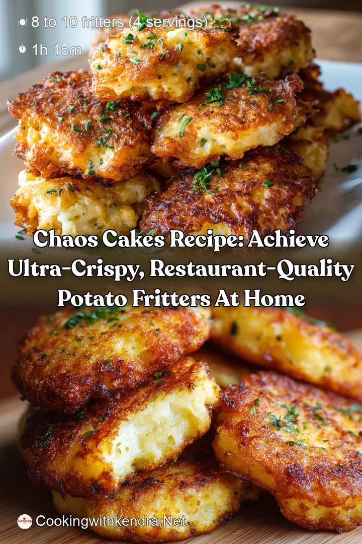 Chaos Cakes Recipe: Achieve Ultra-Crispy Restaurant-Quality Potato Fritters at Home