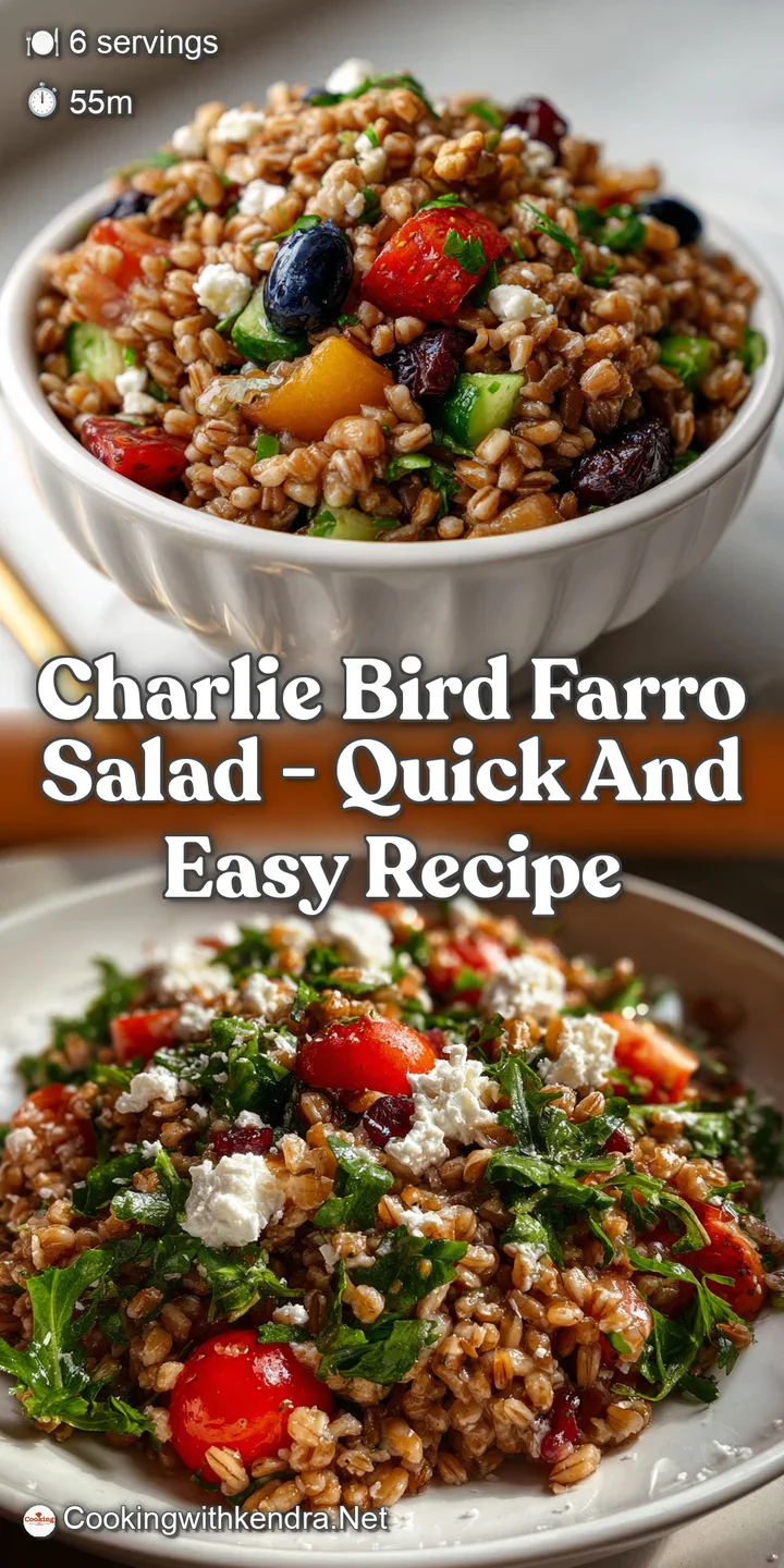 Charlie Bird Farro Salad - Quick and Easy Recipe