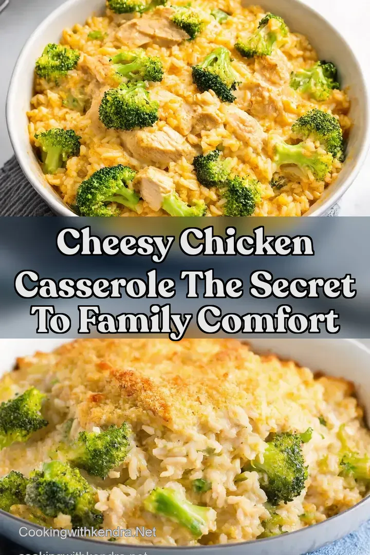 Cheesy Chicken Casserole The Secret to Family Comfort