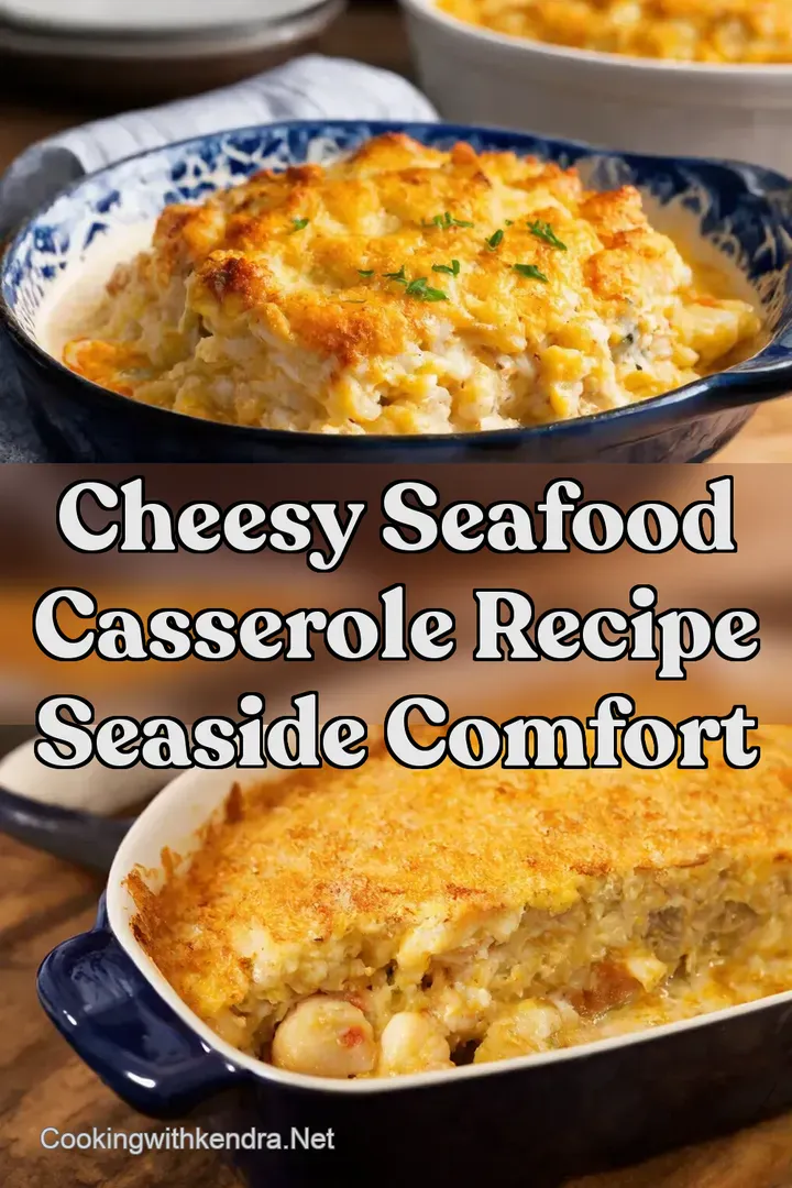 Cheesy Seafood Casserole Recipe Seaside Comfort