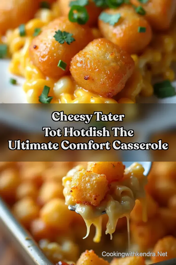Cheesy Tater Tot Hotdish The ULTIMATE Comfort Casserole