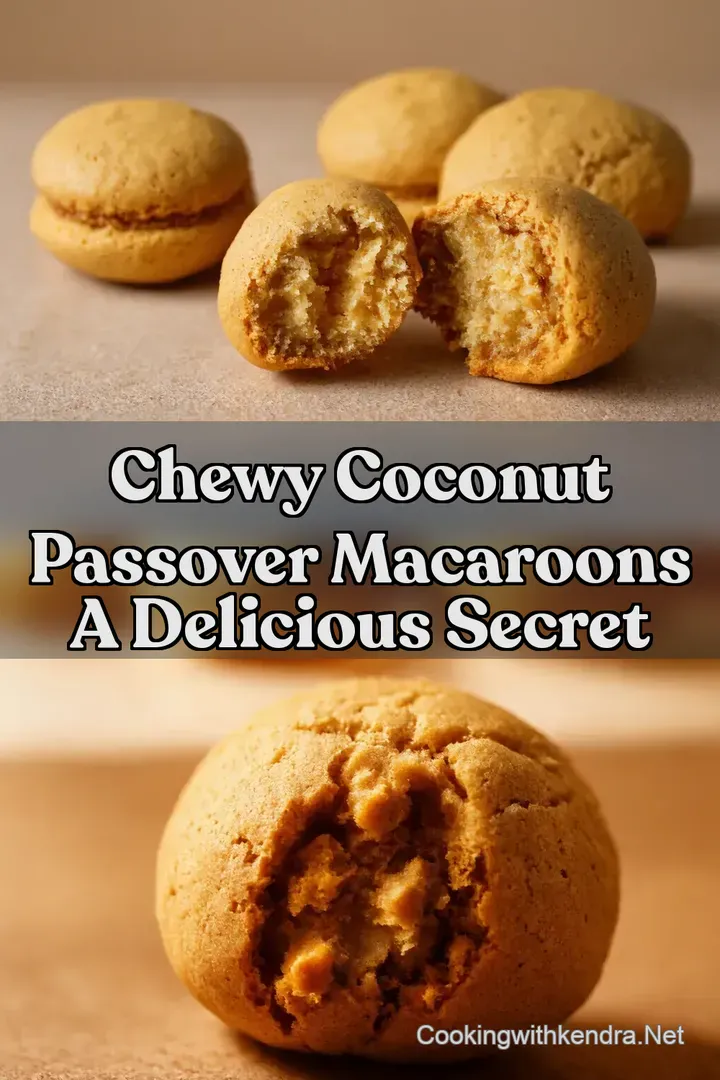 Chewy Coconut Passover Macaroons A Delicious Secret : PIN FOR LATER Chewy Coconut Passover Macaroons A Delicious Secret