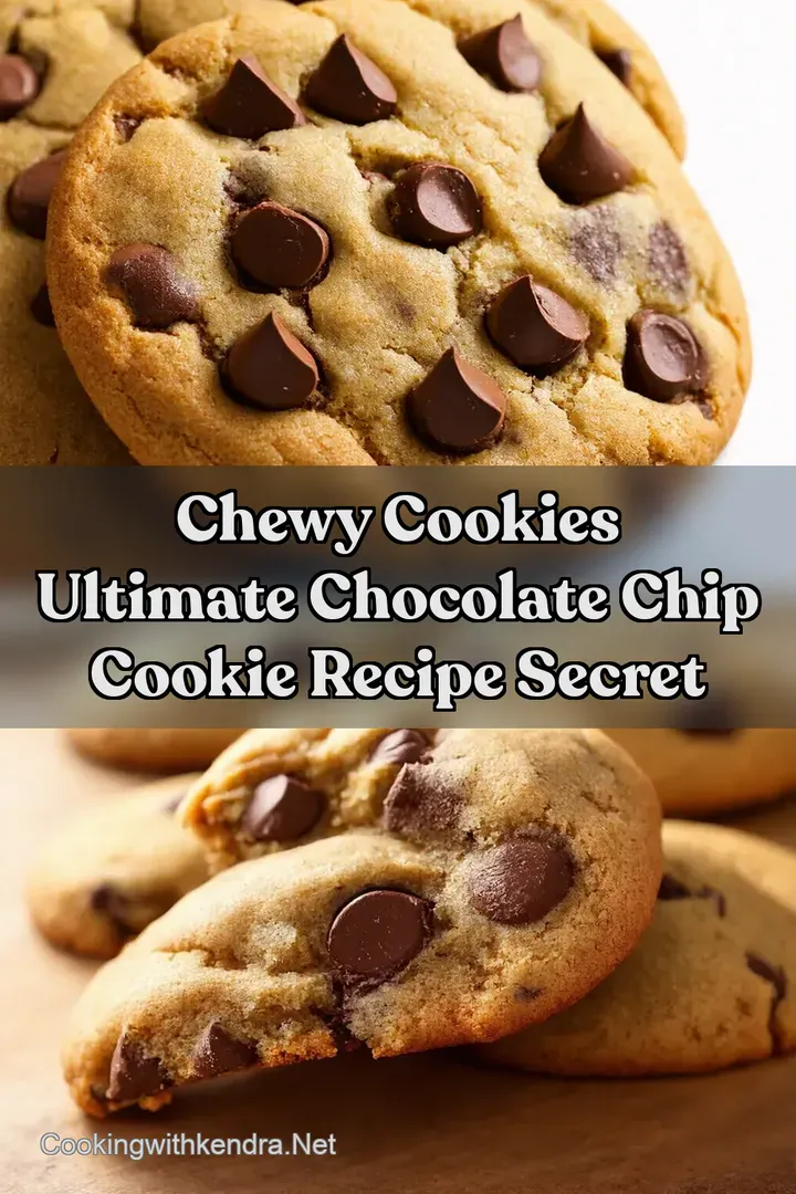 Chewy Cookies Ultimate Chocolate Chip Cookie Recipe Secret