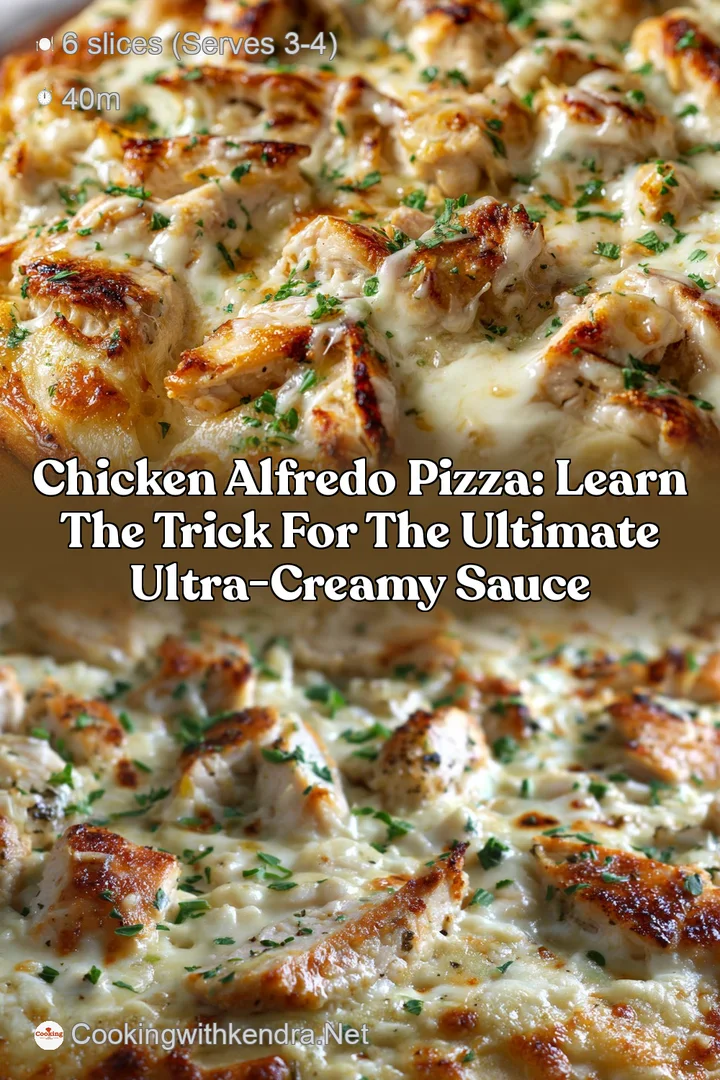 Chicken Alfredo Pizza: Learn the Trick for the Ultimate Ultra-Creamy Sauce