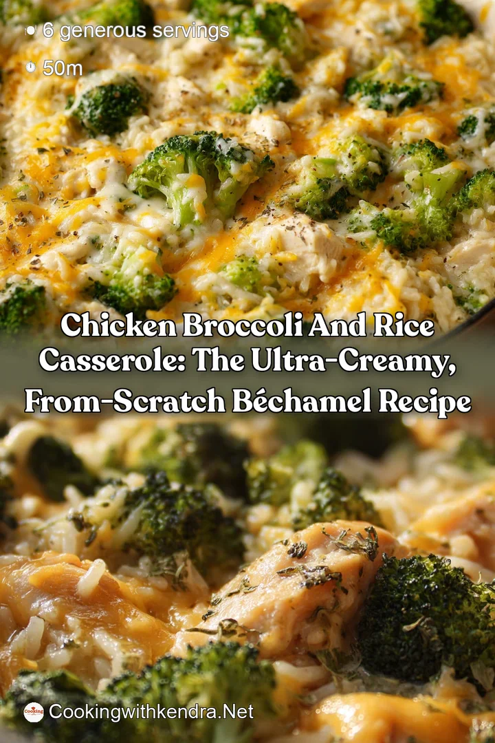 Chicken Broccoli and Rice Casserole: The Ultra-Creamy From-Scratch B&eacute;chamel Recipe