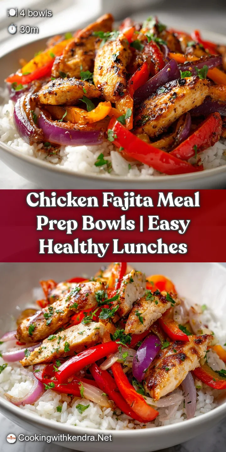 Close-up of sizzling, spiced chicken strips and glistening bell peppers topped with fresh, bright green cilantro.