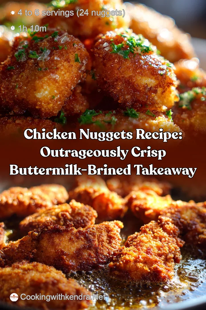 Chicken Nuggets Recipe: Outrageously Crisp Buttermilk-Brined Takeaway