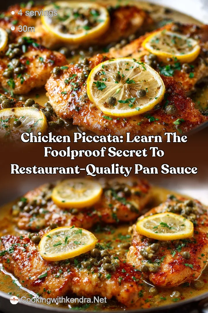 Chicken Piccata: Learn the Foolproof Secret to Restaurant-Quality Pan Sauce