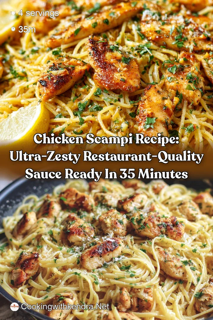 Chicken Scampi Recipe: Ultra-Zesty Restaurant-Quality Sauce Ready in 35 Minutes
