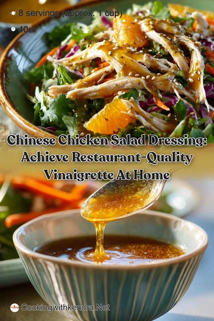 Chinese Chicken Salad Dressing: Achieve Restaurant-Quality Vinaigrette at Home
