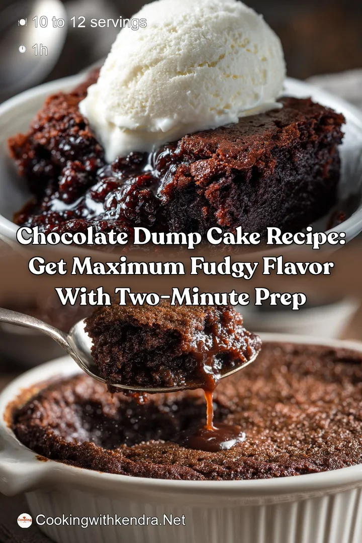 Chocolate Dump Cake Recipe: Get Maximum Fudgy Flavor with Two-Minute Prep