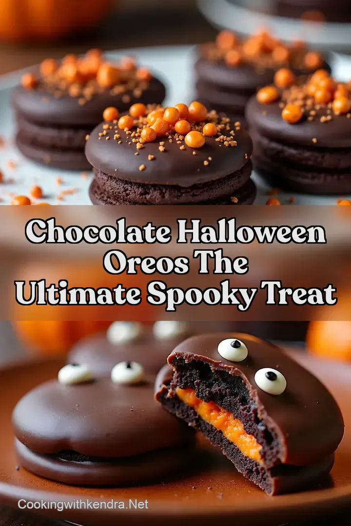 Chocolate Halloween Oreos The Ultimate Spooky Treat