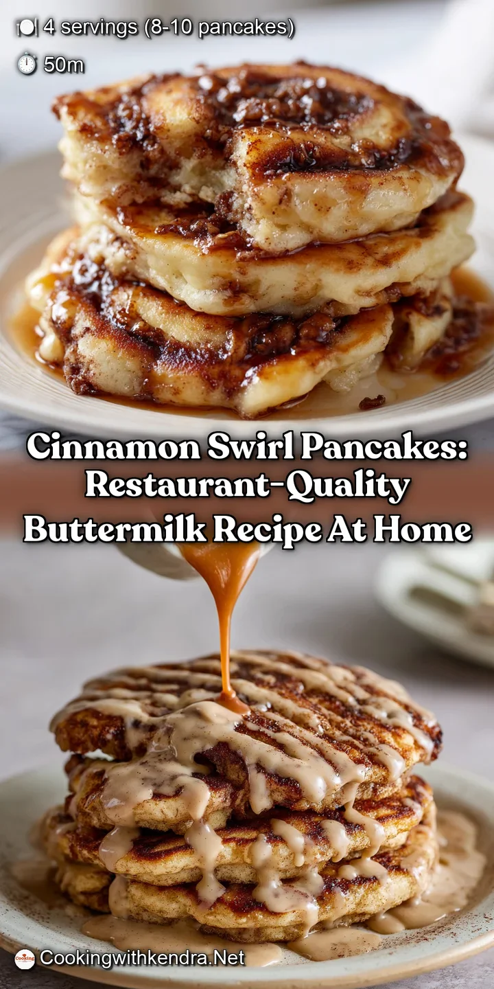 Cinnamon Swirl Pancakes: Restaurant-Quality Buttermilk Recipe at Home