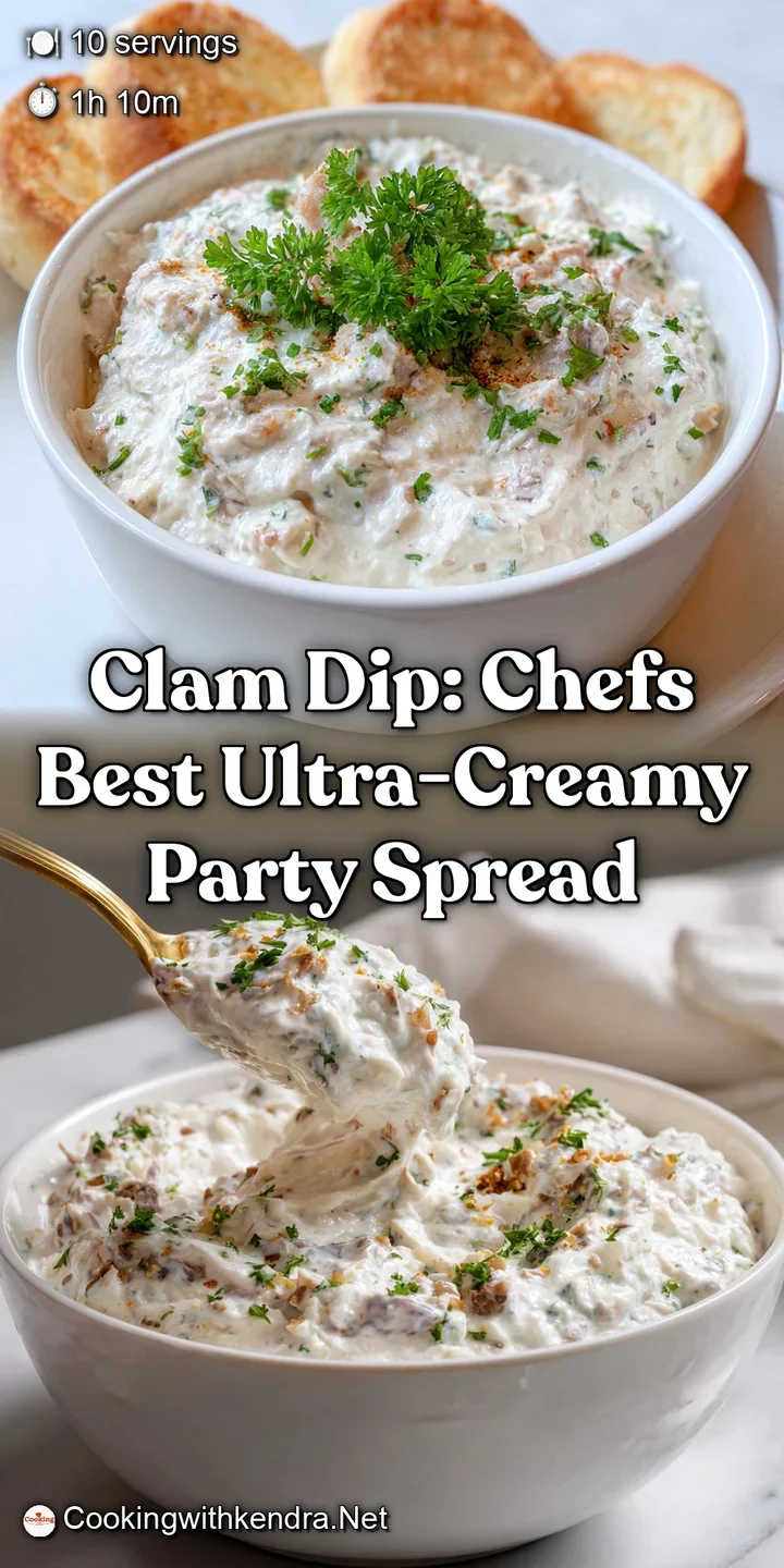 Clam Dip: Chefs Best Ultra-Creamy Party Spread