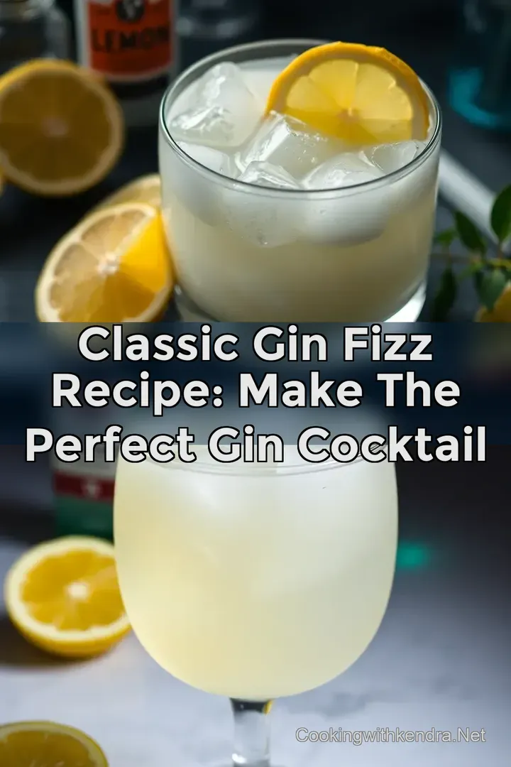 Classic Gin Fizz Recipe: Make the Perfect Gin Cocktail