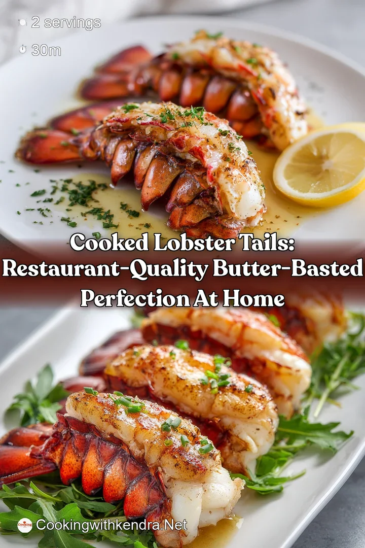 Cooked Lobster Tails: Restaurant-Quality Butter-Basted Perfection At Home