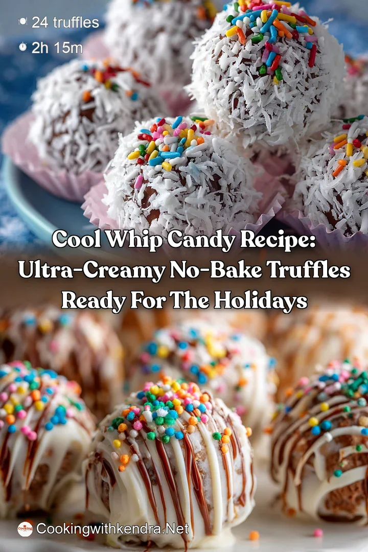 Cool Whip Candy Recipe: Ultra-Creamy No-Bake Truffles Ready for the Holidays