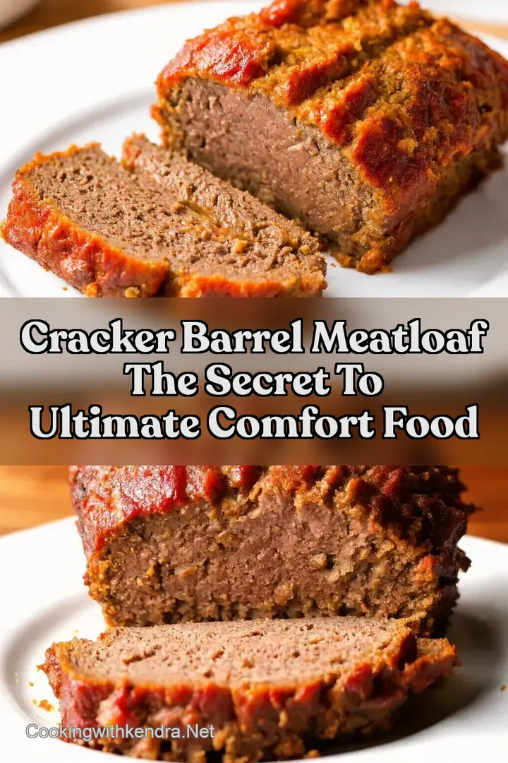 Cracker Barrel Meatloaf The Secret To Ultimate Comfort Food