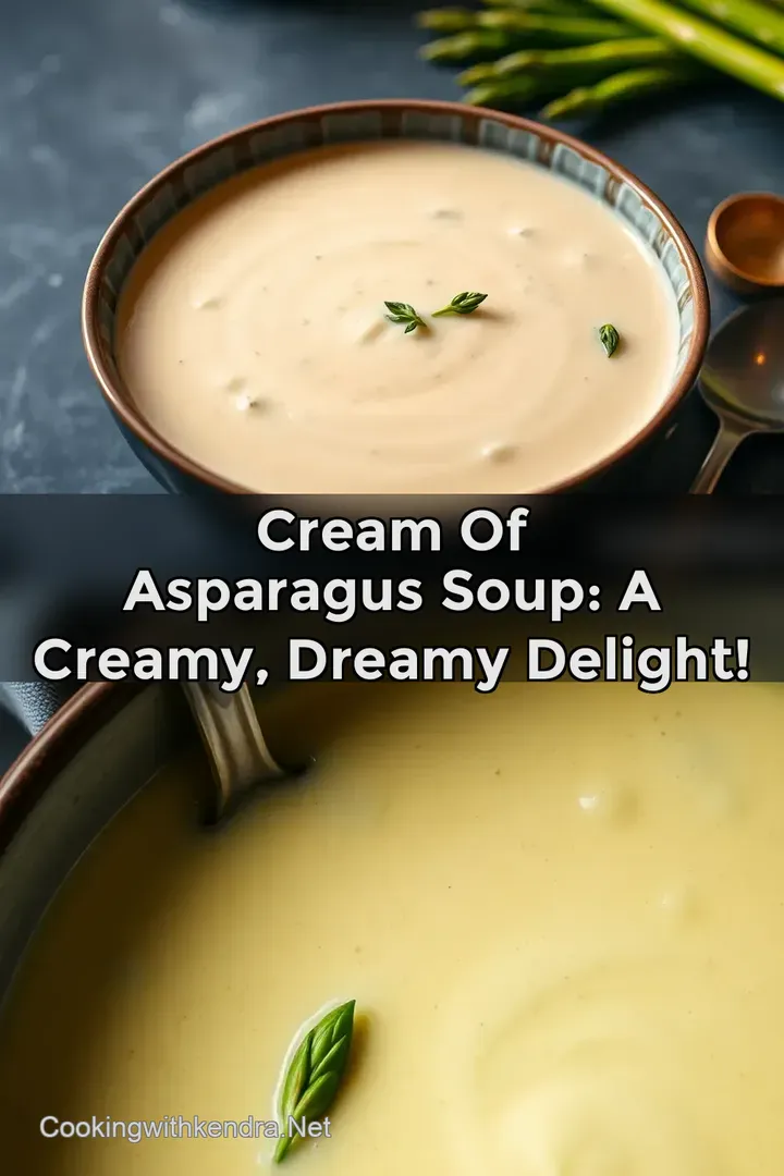 Cream Of Asparagus Soup: A Creamy Dreamy Delight!