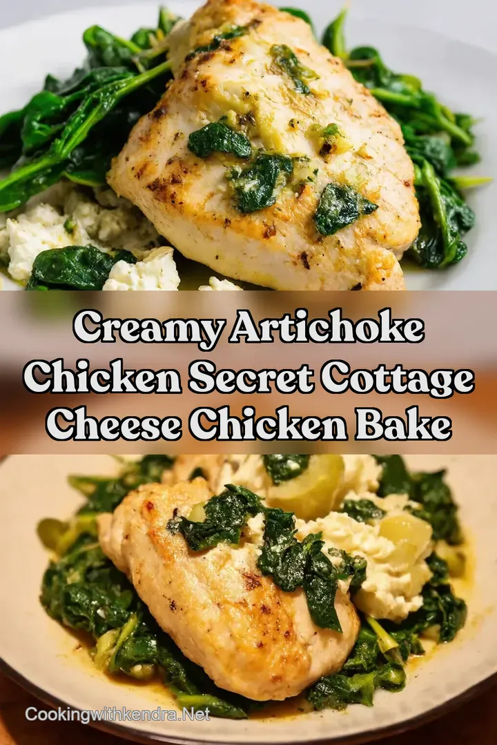 Creamy Artichoke Chicken Secret Cottage Cheese Chicken Bake